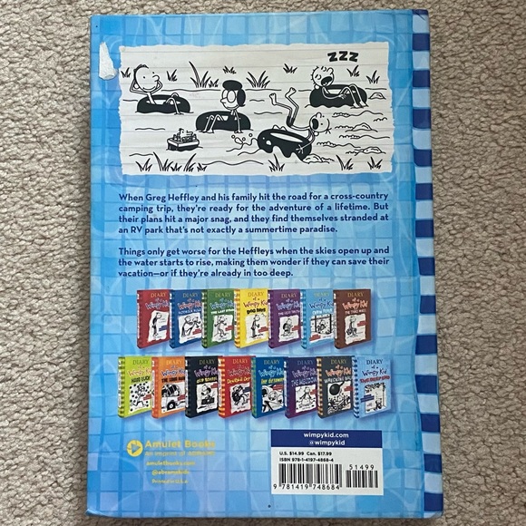 📕3 for $19 or 4 for $25 Diary of a Wimpy Kid’s The Deep End Book #15 Hard Cover - Picture 3 of 3